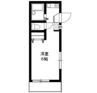 東京都北区滝野川６丁目 賃貸アパート 1R