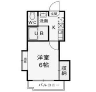 東京都北区上十条１丁目 賃貸マンション 1K