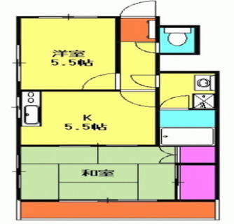 東京都北区赤羽西３丁目 賃貸マンション 2DK