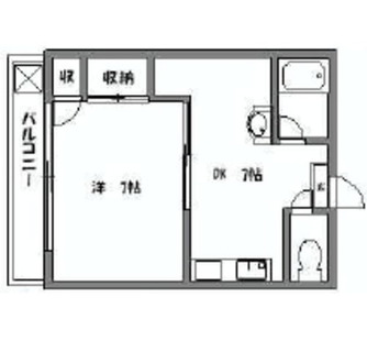 東京都北区十条仲原１丁目 賃貸マンション 1DK