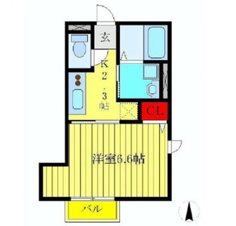 東京都北区志茂４丁目 賃貸マンション 1K