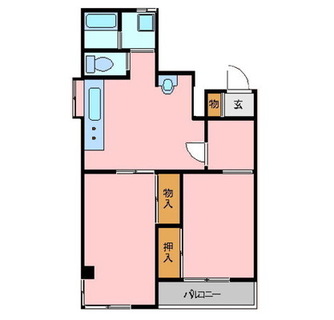 東京都北区豊島２丁目 賃貸マンション 2LDK