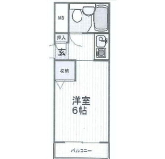 東京都北区滝野川４丁目 賃貸マンション 1R