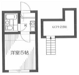 東京都北区中里３丁目 賃貸アパート 1K