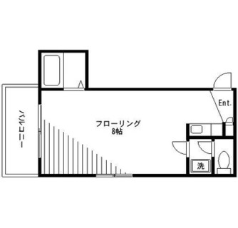 東京都北区東十条３丁目 賃貸マンション 1R