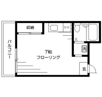 東京都北区志茂３丁目 賃貸マンション 1R