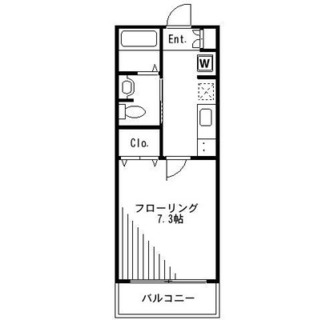 東京都北区中十条３丁目 賃貸マンション 1K