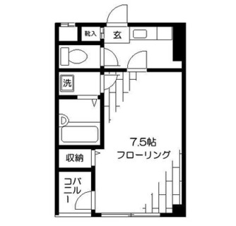 東京都北区西ヶ原２丁目 賃貸マンション 1K