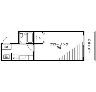 東京都北区十条仲原２丁目 賃貸マンション 1K