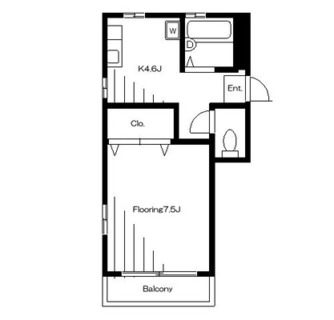 東京都北区東十条６丁目 賃貸マンション 1DK