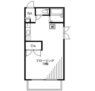 東京都北区滝野川３丁目 賃貸アパート 1R