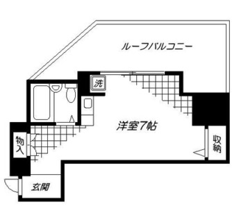 東京都北区田端新町２丁目 賃貸マンション 1R