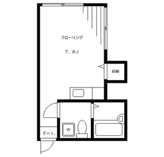 東京都北区滝野川６丁目 賃貸アパート 1R