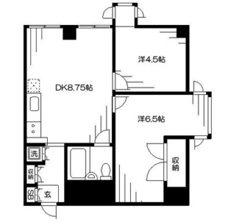 東京都北区滝野川７丁目 賃貸マンション 2DK