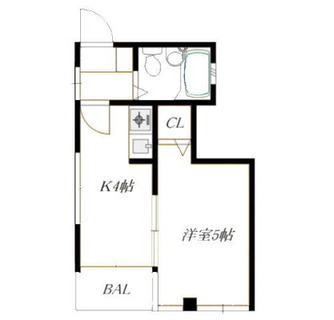 東京都北区神谷２丁目 賃貸マンション 1K