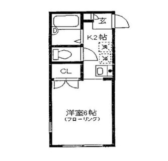 東京都北区田端５丁目 賃貸アパート 1K