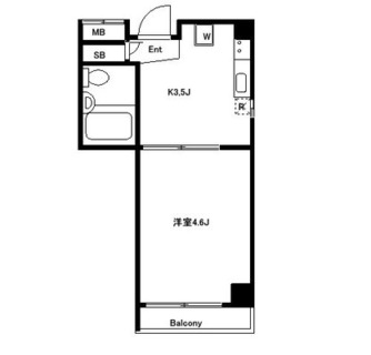 東京都北区田端新町３丁目 賃貸マンション 1K