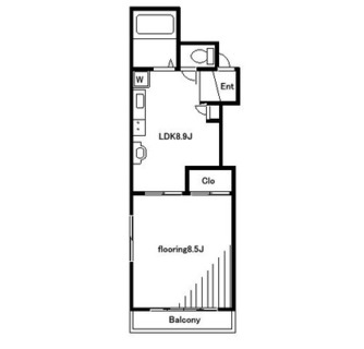 東京都北区田端新町１丁目 賃貸マンション 1LDK