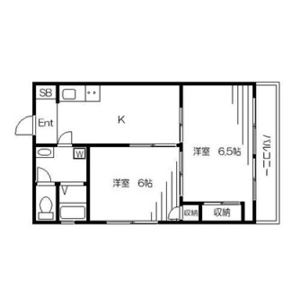 東京都北区滝野川５丁目 賃貸マンション 2K