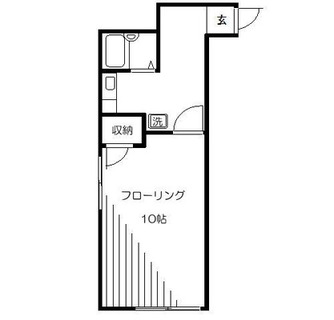 東京都北区中里１丁目 賃貸マンション 1K