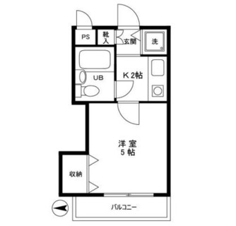 東京都北区神谷２丁目 賃貸マンション 1K