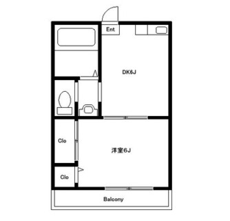 東京都北区東十条２丁目 賃貸マンション 1DK