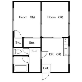 東京都北区滝野川７丁目 賃貸マンション 2DK