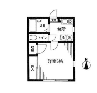 東京都北区中十条３丁目 賃貸アパート 1K