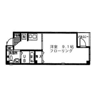 東京都北区豊島７丁目 賃貸マンション 1K