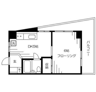 東京都北区上十条３丁目 賃貸マンション 1DK