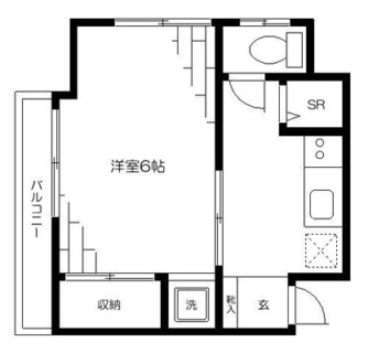 東京都北区赤羽２丁目 賃貸マンション 1K