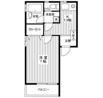 東京都北区志茂５丁目 賃貸アパート 1K