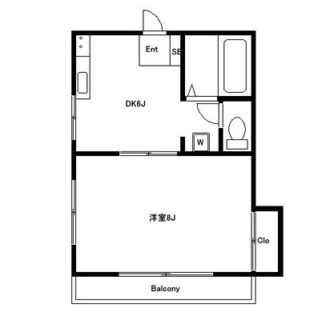 東京都北区上十条１丁目 賃貸マンション 1DK