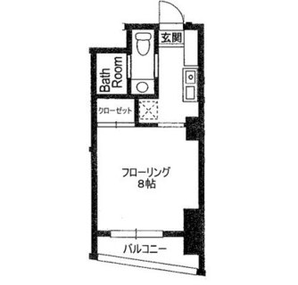 東京都北区志茂３丁目 賃貸マンション 1K