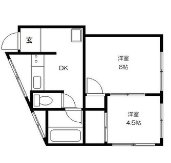 東京都北区上十条５丁目 賃貸アパート 2DK