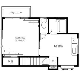 東京都北区西が丘２丁目 賃貸アパート 1DK