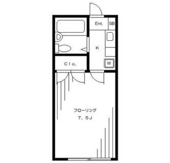 東京都北区赤羽西１丁目 賃貸マンション 1K