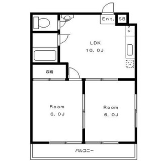 東京都北区赤羽南１丁目 賃貸マンション 2LDK