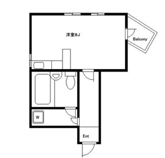 東京都北区東田端２丁目 賃貸マンション 1R