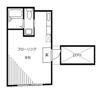 東京都北区西ヶ原１丁目 賃貸アパート 1R