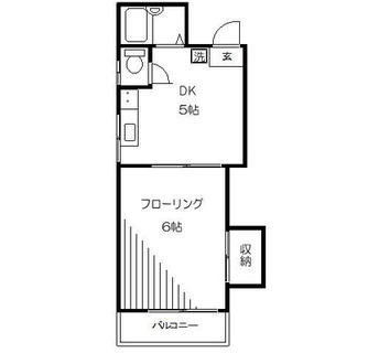 東京都北区岸町１丁目 賃貸マンション 1DK