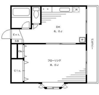 東京都北区中十条３丁目 賃貸マンション 1DK