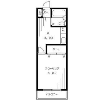 東京都北区上十条３丁目 賃貸マンション 1K