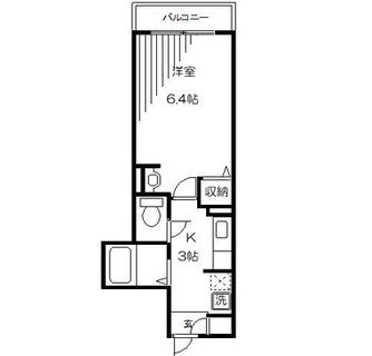 東京都北区西が丘１丁目 賃貸マンション 1K