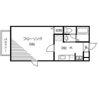 東京都北区岩淵町 賃貸アパート 1K