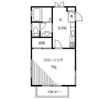 東京都北区志茂５丁目 賃貸アパート 1K