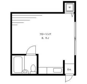 東京都北区神谷２丁目 賃貸マンション 1R