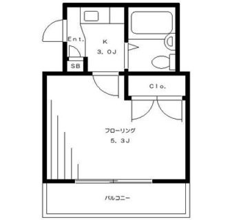 東京都北区王子本町２丁目 賃貸マンション 1K