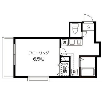 東京都北区滝野川５丁目 賃貸マンション 1K