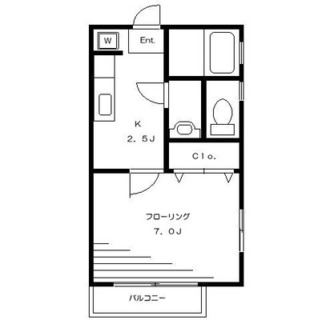 東京都北区堀船３丁目 賃貸マンション 1K